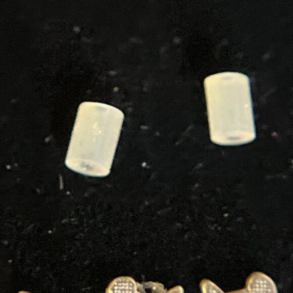 Vintage Disney Tinkerbell Sterling Silver 925 Stud Earrings Dainty Signed JCM - Picture 7 of 9